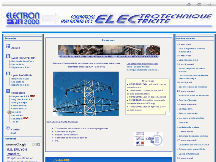 www.electron2000.org