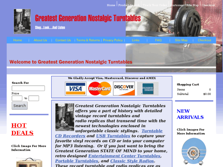 www.greatestgenerationnostalgicturntables.com