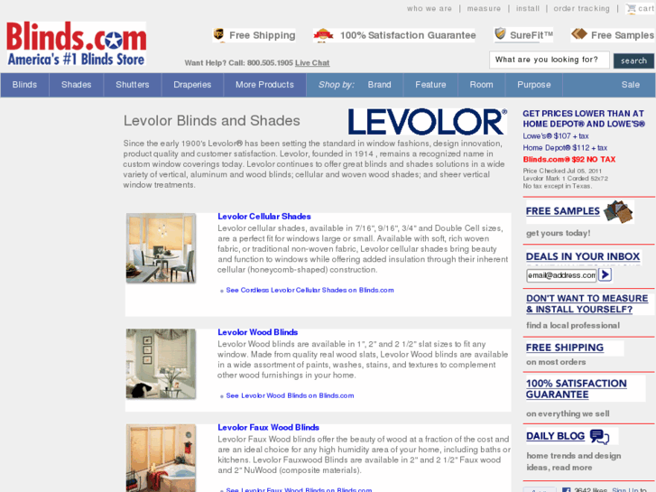 www.levolourblinds.com