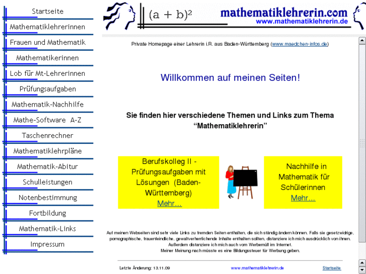 www.mathematiklehrerin.com