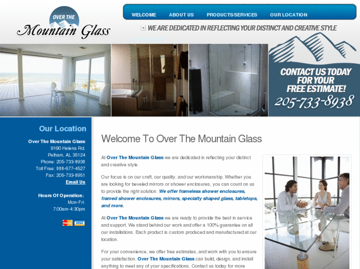 www.overthemountainglass.com