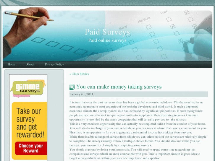 www.paidonlinesurveystoday.com