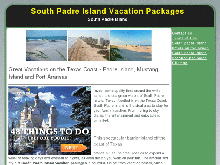 www.southpadreislandvacationpackages.info