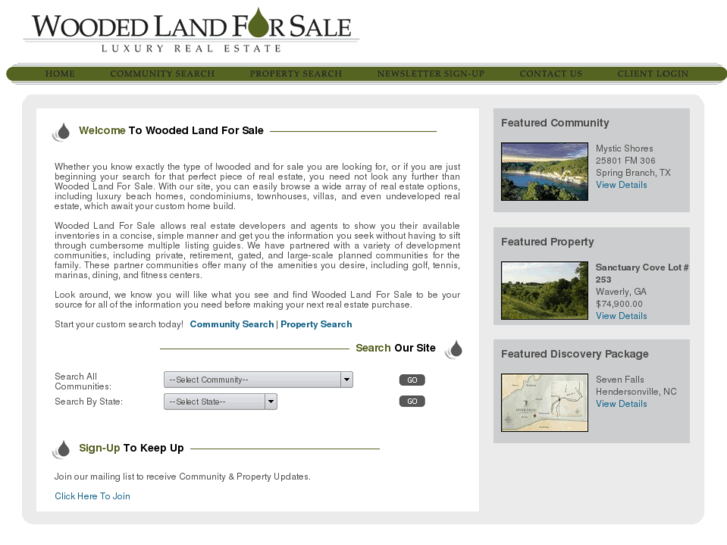 www.wooded-land-for-sale.com