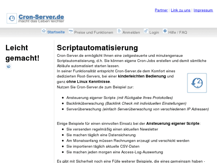 www.cron-server.de