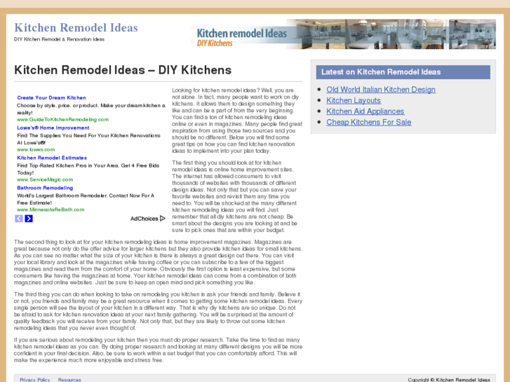 www.diykitchenremodelideas.com