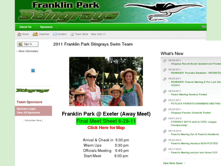 www.franklinparkstingrays.com