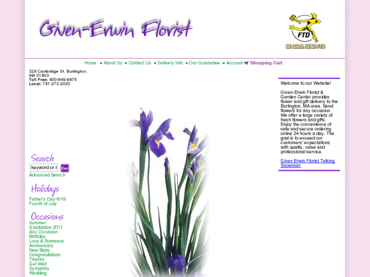 www.givenerwinflorist.com