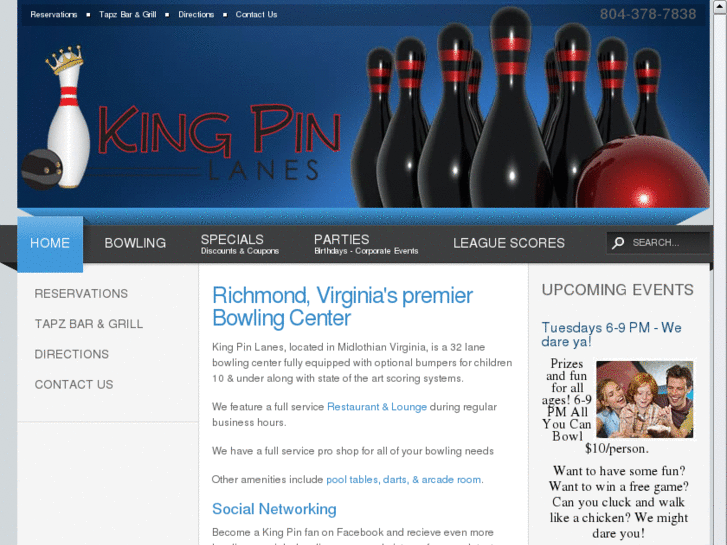 www.king-pin-lanes.com