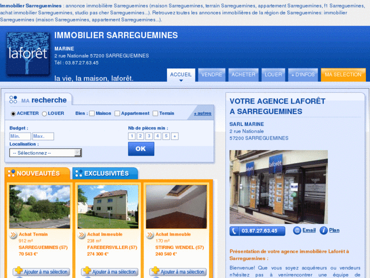 www.laforet-immobilier-sarreguemines.com