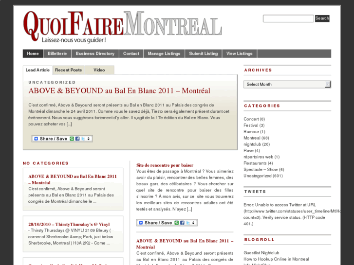 www.quoifairemontreal.com