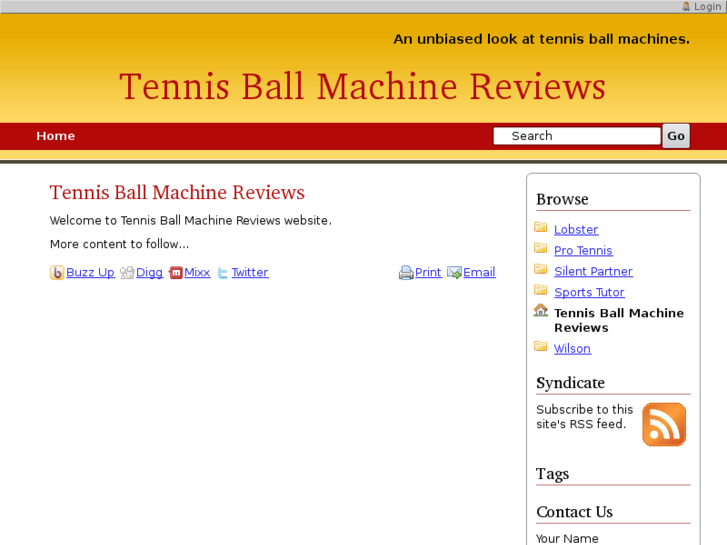 www.tennisballmachinereviews.com