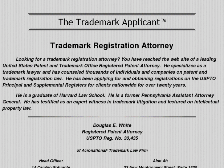 www.trademarkapplicant.com