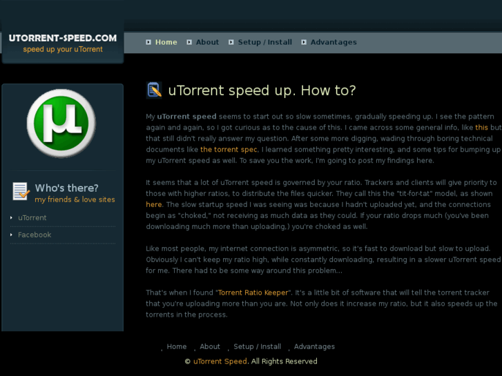 www.utorrent-speed.com