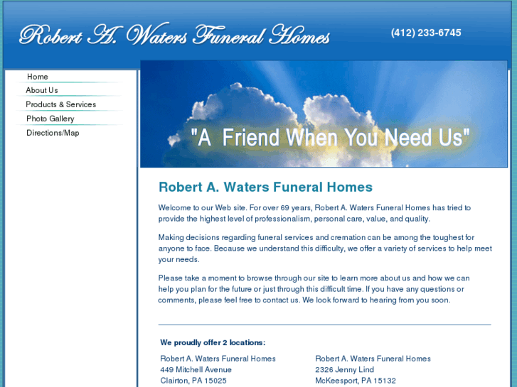 www.watersfuneralhome.net