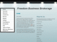 freedombusinessbrokerage.com