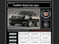 cadillac-parts-for-less.com