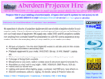 aberdeen-projector-hire.com