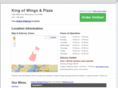 kingofwingsandpizza.com