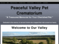 peacefulvalleypetcrematorium.com