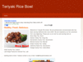 teriyakiricebowl.com
