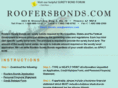 roofersbonds.com