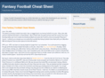 fantasyfootballcheatsheet.net