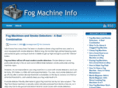 fogmachineinfo.com