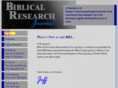 biblicalresearchjournal.org