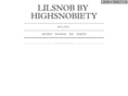 lilsnob.com