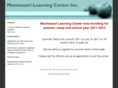 montessorilearningcenter.net