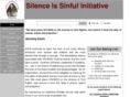 silence-is-sinful.org