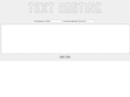 texthosting.com