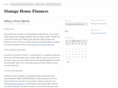 managehousefinances.com