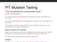 pitest.org