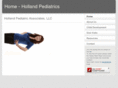 hollandpediatrics.com