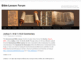 biblelessonforum.com