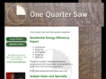 onequartersaw.com