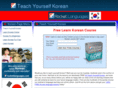 teachyourselfkorean.org