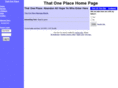 that-one-place.org