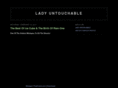 ladyuntouchable.com