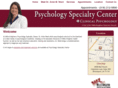 psychologyspecialtycenter.com