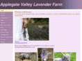 applegatevalleylavenderfarm.com