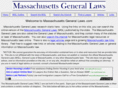 massachusettsgenerallaws.com