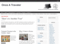 onceatraveler.com