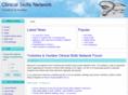 clinicalskillsnetwork.com