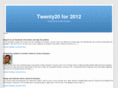 twenty20for2012.com