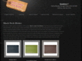 blackleatherdeskblotter.com