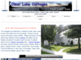 clearlakecottages.com