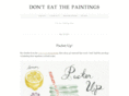 donteatthepaintings.com
